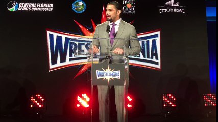 Roman Reigns is proud to bring WrestleMania 33 to Florida