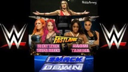 WWE Smackdown: Tamina vs Sasha Banks
