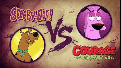 SCOOBY-DOO vs CORAGEM '' O CÃO COVARDE'' - BATALHA DE RAP  Scooby Doo