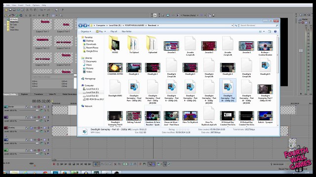 How To Render Gameplay in 2160p 4K HD - Sony Vegas Pro