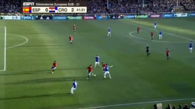 Perica Goal Spain U21 0-2 Croatia U21 EURO U21