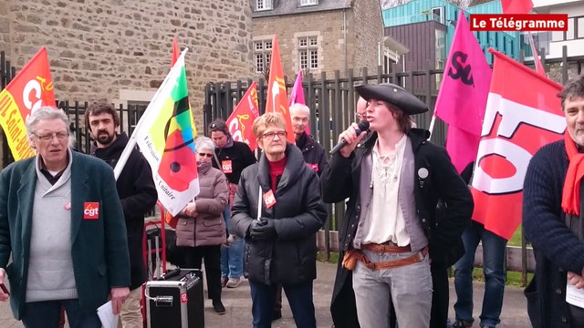 Loi Travail. Lycéens et étudiants aux côtés des salariés à Saint-Brieuc