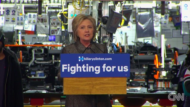 Hillary Clinton lays out plan to help American workers