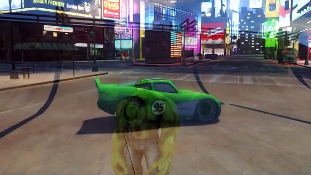 Cars Songs For Kids ♪ Georgie porgie ♪ HULK CARS Lightning McQueen CARS Rhymes