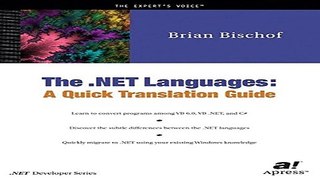 Download The  NET Languages  A Quick Translation Guide