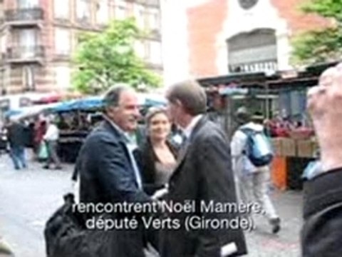 Mamère et Braouezec à Saint-Denis