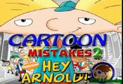 CARTOON MISTAKES 2 :Hey Arnold !  bloopers and funny bits  Old Cartoons For Children