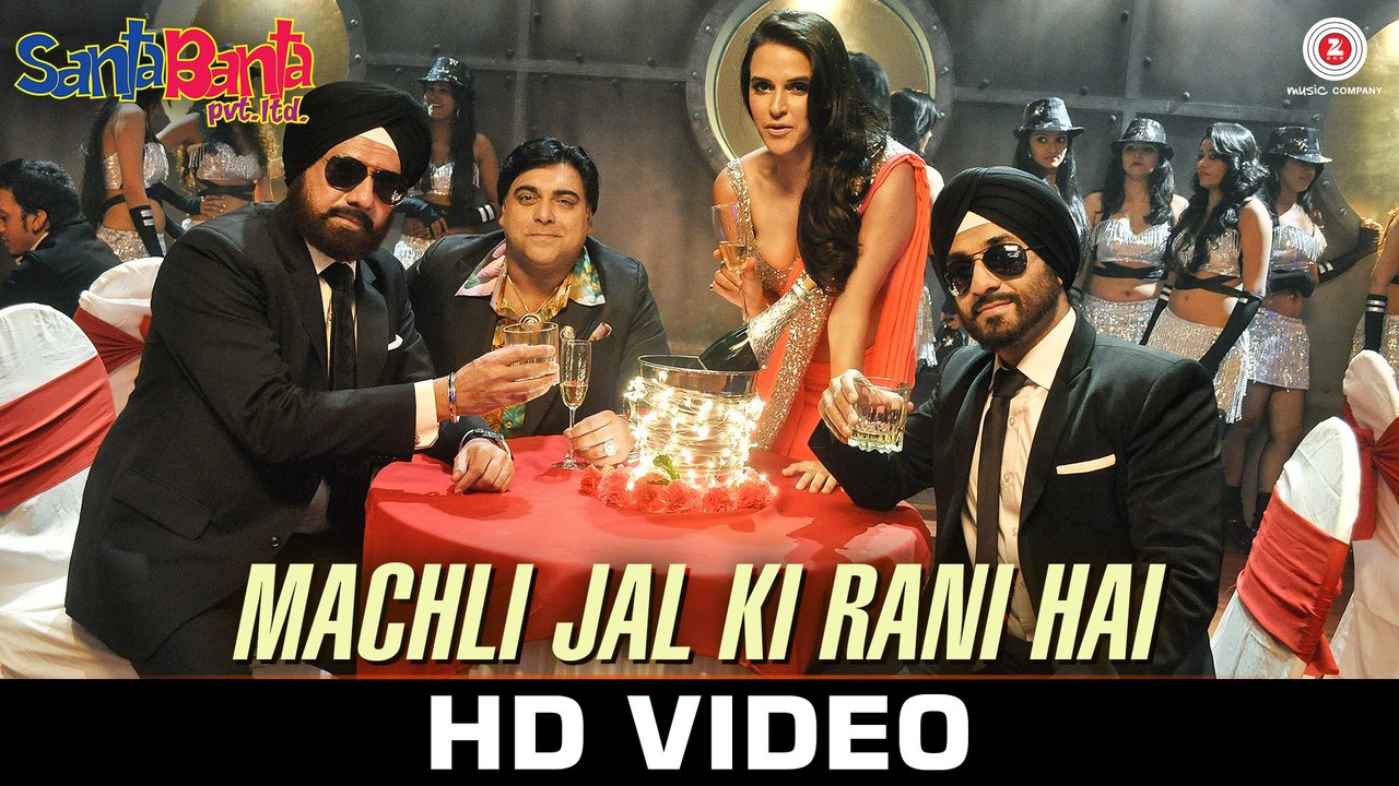 Machli Jal Ki Rani Hai Video Song – Santa Banta Pvt Ltd (2016) By Sonu Nigam HD