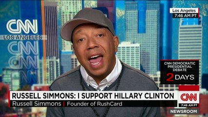Hip-hop mogul endorses Hillary Clinton