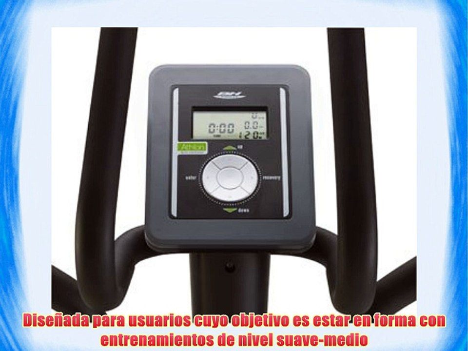 BH Fitness Athlon Run G2334RF Bicicleta elíptica. Regulación manual. Monitor LCD. Ruedas de