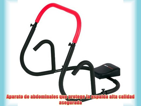 Ultrasport 331100000017 - Aparato de abdominales AB Trainer / AB Roller - plegable fácil de