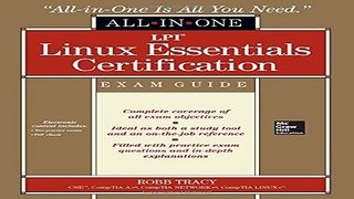 Download LPI Linux Essentials Certification All in One Exam Guide