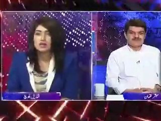 What did Qandeel Baloch say?  On which Mubasshar Luqman was embarrassed