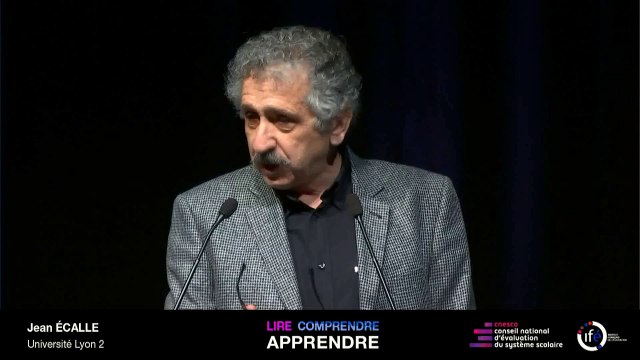 J. ECALLE Les interventions pour réduire les difficultés en lecture