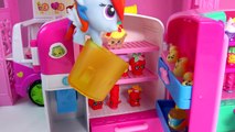 MLP Pinkie   Rainbow Dash Compare Shopkins Season 3 Metallic So Cool Fridge Refrigerator P