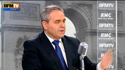 Attentats: Xavier Bertrand réclame "la perpétuité réelle"