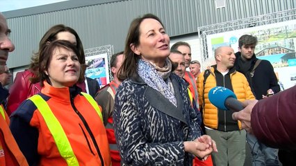Ségolène Royal en visite à Marseille