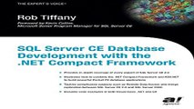 Download SQL Server CE Database Development with the  NET Compact Framework