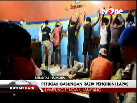 Razia Lapas, Aparat Temukan Alat Hisap Narkoba