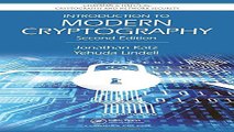 Read Introduction to Modern Cryptography  Second Edition  Chapman   Hall CRC Cryptography and