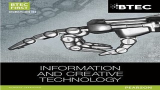 Read BTEC First in Information   Creative Technology  Student Book  BTEC First IT  Ebook pdf