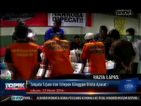 Razia Narkoba di Lapas, Ratusan Butir Pil Ditemukan