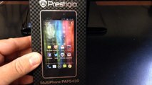 PRESTIGIO MULTIPHONE PAP5430 Unboxing Video - CELL PHONE in Stock at www.welectronics.com