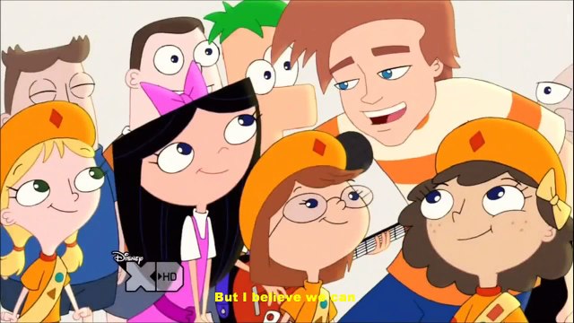 Phineas and Ferb Summer Belongs to You- I Believe We Can Full Song with Lyrics