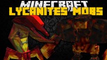 Minecraft: LYCANITE'S MOBS MOD (Lava Monsters, Ice Monsters and Dessert Grunts) Mod Showcase