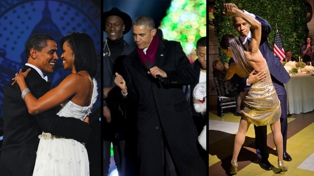 President Obama knows how to bust a move