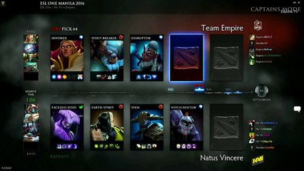 NaVi vs Empire Game 4 - ESL One Manila 2016 EU Finals - Natus Vincere vs Team Empire_21