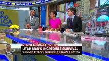 Man Survives THREE Terrorist Attacks in Boston, Paris, & Brussels