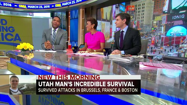Man Survives THREE Terrorist Attacks in Boston, Paris, & Brussels