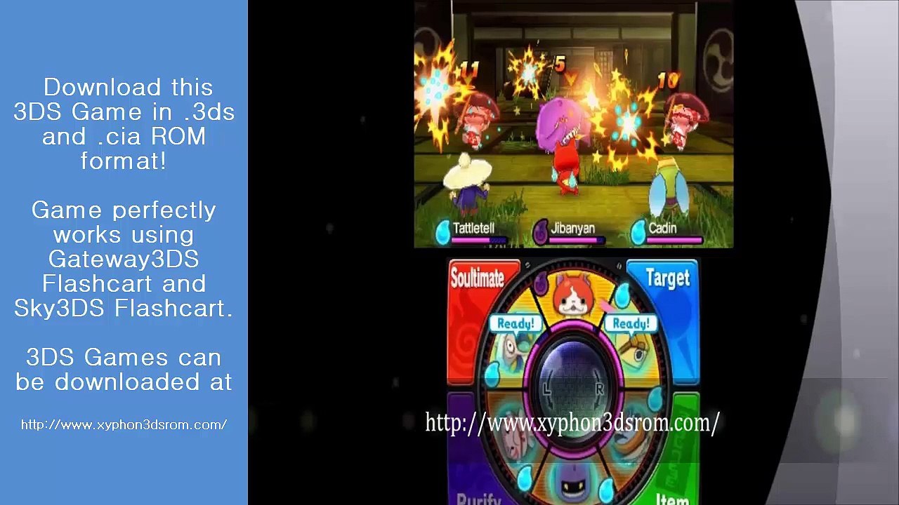 Tutoriel Télécharger Yo-Kai Watch 3DS CIA ROM