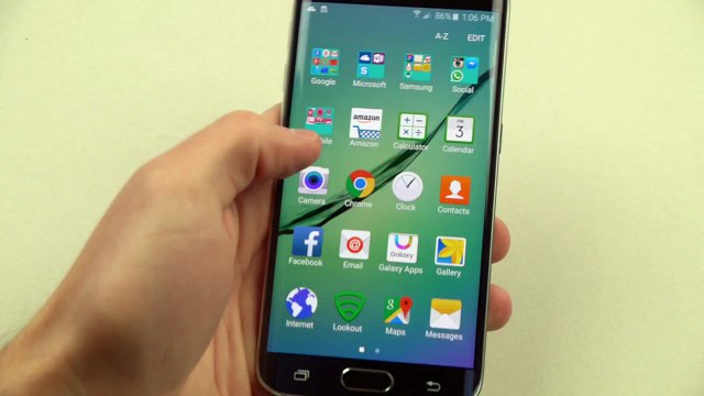 Samsung Galaxy S6 Edge Hammer _ Knife Scratch Test - 720P HD
