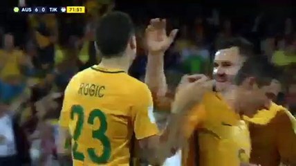 Tom Rogic  Goal - Australia 6-0 Tajikistan 24.03.2016