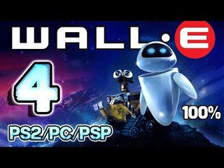 Wall-E Walkthrough Part 4 - 100% (PS2, PSP, PC) Level 7 ~ Shipyard
