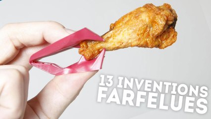 13 inventions absolument farfelues - QUI L'EÛT CRU ?