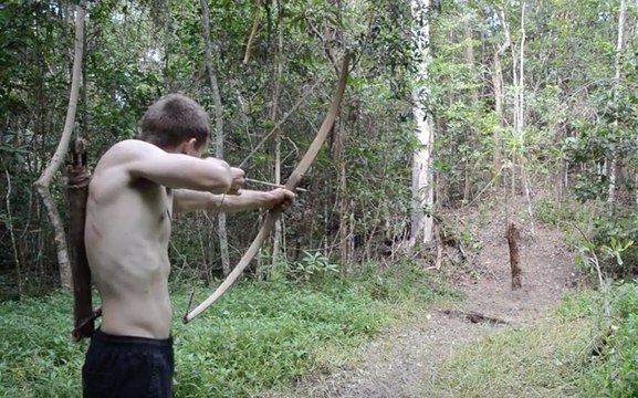 Comment faire un arc parfait et des flèches avec seulement des outils naturels