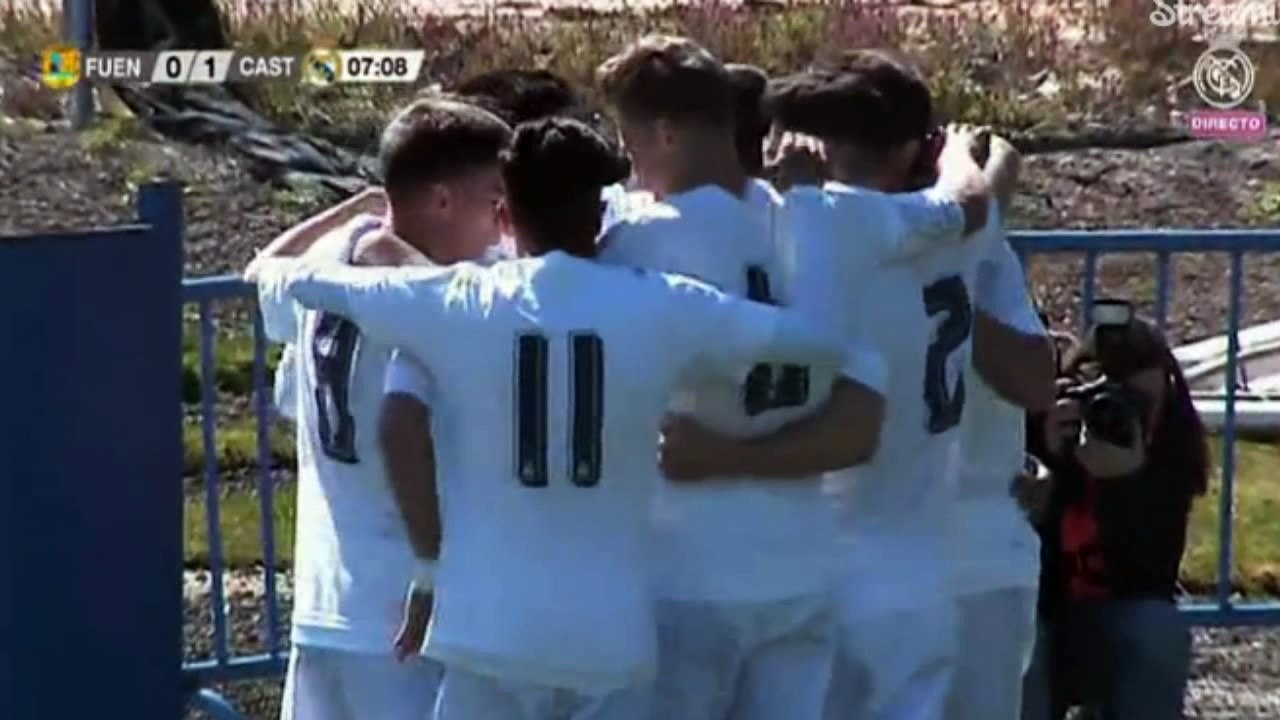 Mariano Goal Fuenlabrada 0-1 Real Madrid Castilla