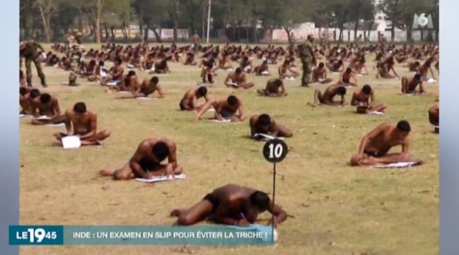 En Inde : méthode infaillible pour éviter la triche ! ZAP ACTU best of du 28/03/2016