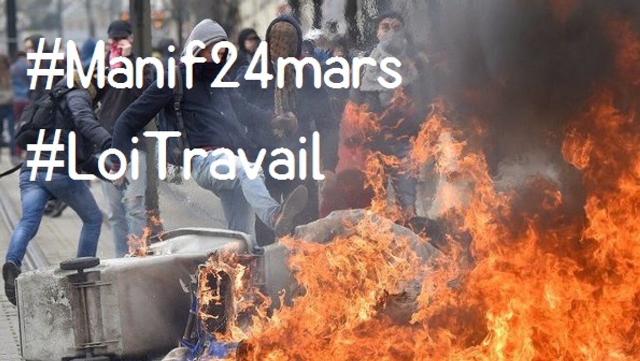 Le Best-Of de Twitter & Facebook : #Manif24Mars #LoiTravail