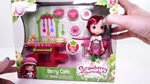 Play Doh Strawberry Shortcake Berry Café with Hello Kitty Sofia   Dora The Explorer Toy K