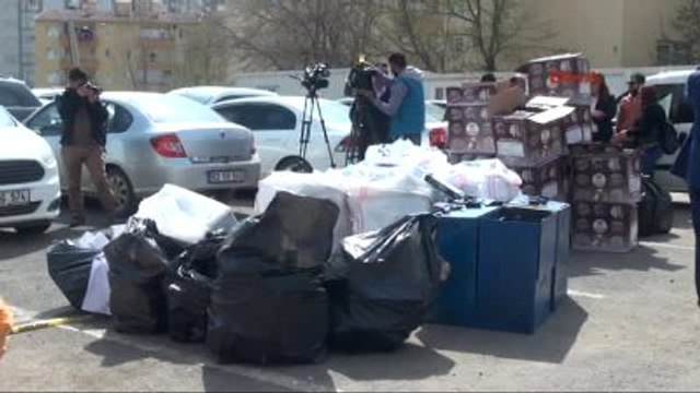 Diyarbakır'da 2,5 Milyon Değerinde 600 Bin Paket Kaçak Sigara Ele Geçirildi