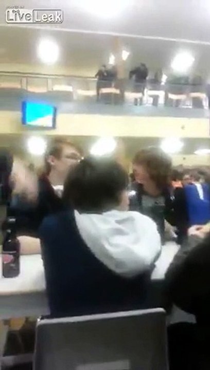 TV hacked at highschool
