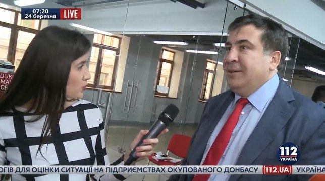 Саакашвилли О новом премьере Украины и о том как он намерен, бороться с зомби и мумий в лице старой системы.