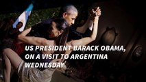 Watch: Obama dances tango in Argentina