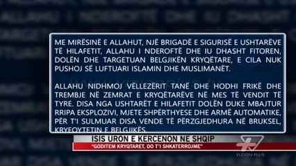 Download Video: ISIS uron e kërcënon në shqip - News, Lajme - Vizion Plus