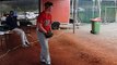 Focusband -  Kilby pitching @ MLB ABF baseball camp  1