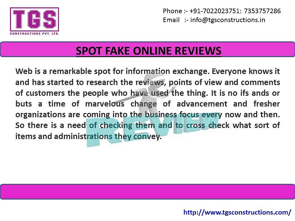 5 Amazing Tricks To Find Fake Online Reviews